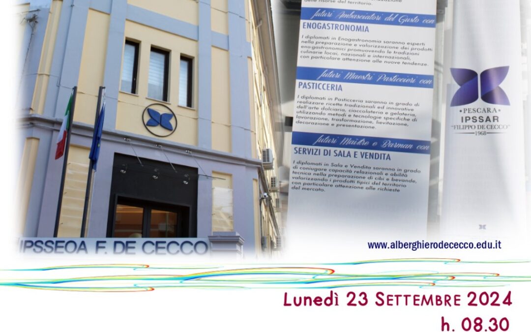 Apertura del Convitto e Semiconvitto – A.S. 2024-25