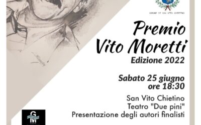 Premio letterario “Vito Moretti”