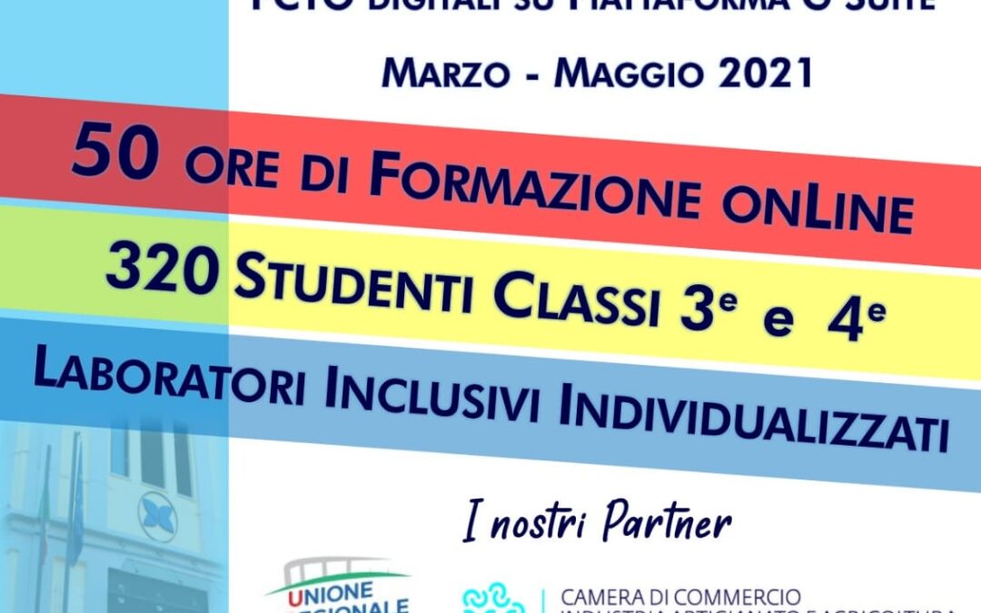 Iniziano i PCTO digitali